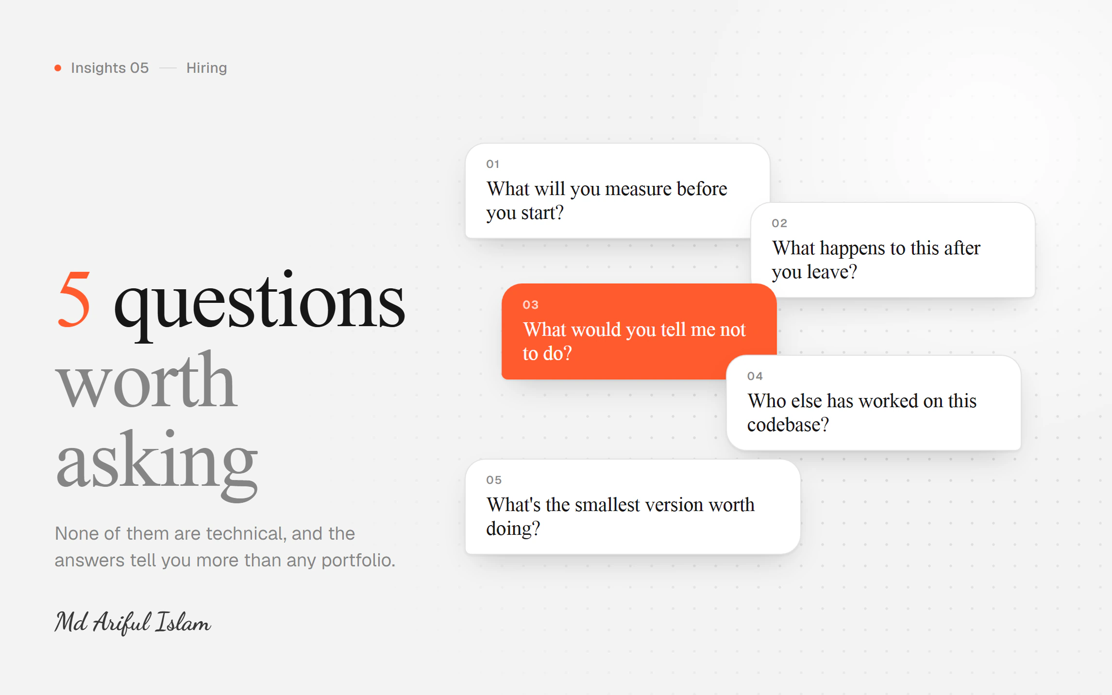 5 Questions to Ask Before You Hire a Web Developer